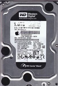 WD1001FALS-40Y6A0 dcm: HANNHTJAAB  Apple 655-1567A  1TB SATA HDD 3.5 5105