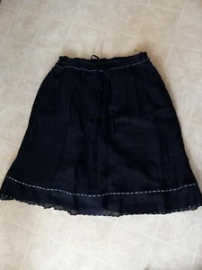 Max Studio Nordstrom Damen Gr. XS schwarz mittellanger Rock - Bild 1 von 4