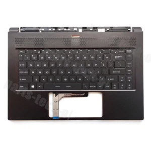 New Palmrest For MSI GS65 Stealth GS65VR MS-16Q4 Upper Case Backlit Keyboard USA - Picture 1 of 6