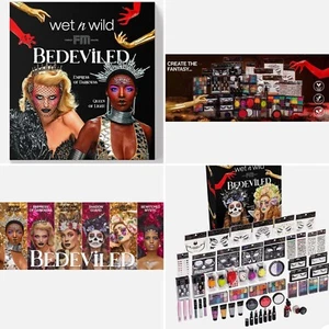 WET N WILD BEDEVILED Fantasy Makers ¡COLECCIÓN COMPLETA DE MAQUILLAJE Y ESTUCHE! ENORME! RARO! - Imagen 1 de 7