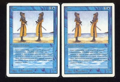 MTG Magic the Gathering | Unlimited - CLONE x 2 | free combined shipping - Image 1 of 2
