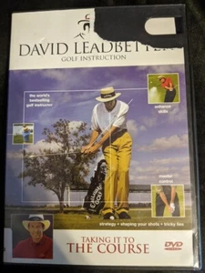 David Leadbetter Taking it to the Course DVD 2005 Golf Instruction - Picture 1 of 5