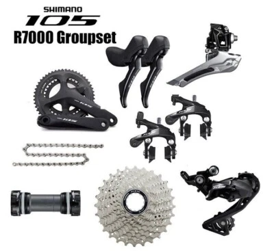 New Shimano 105 R7000 2x11 Road Bike Groupset 2x11 Speed  R8000 SHIFT LEVER - Image 1 of 4