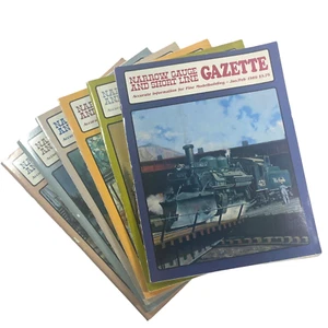 Revista de ferrocarril de línea corta de calibre estrecho conjunto de 6 números vol 14 - Imagen 1 de 6