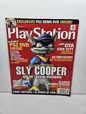 📕Official US📕 [GOOD] Playstation Magazine (August, 2002) Sly Cooper ✔️