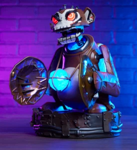 League of Legends LOL Arcane Powder Monkey Aufziehpuppe Figur Walk & Clap - Bild 1 von 8