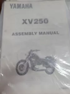 Yamaha Xv250 Assembly Manual - Picture 1 of 1