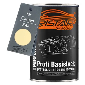 Autolack Dose spritzfertig für Citroen EAA Jaune Rialto Basislack 1,0L - Bild 1 von 5