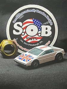 Hot Wheels Blackwalls 1978 Royal Flash Lotus British Flag 1:64 VG Diecast - Picture 1 of 8
