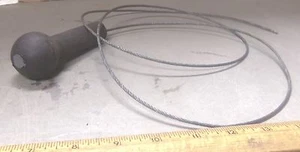 Cuerda de alambre de arranque de tracción del motor con mango de goma - P/N: AA7-0-02810 (NOS)  - Imagen 1 de 12