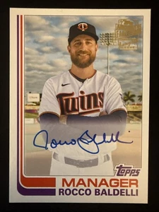 2021 Topps Archives Rocco Baldelli FFA-RB Fan Favorites Autograph Twins Auto - Bild 1 von 2