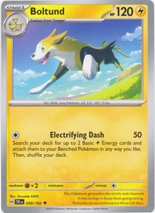 Boltund 059/162 Temporal Forces Pokemon TCG Uncommon - Picture 1 of 1
