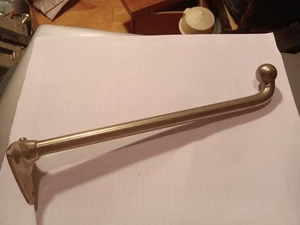 Vintage Kleiderhaken sehr großer verchromter Stahl - Bild 1 von 7