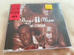 BOYZ II MEN - CAN'T LET HER GO - 3 TRACK CD SINGLE - Picture 1 of 1