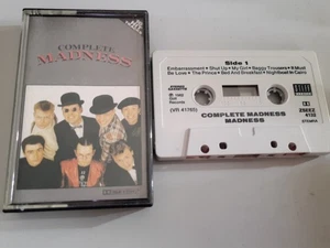 MADNESS -COMPLETE MADNESS -CASSETTE TAPE ALBUM 1982 BAGGY TROUSERS, HOUSE OF FUN - Picture 1 of 1