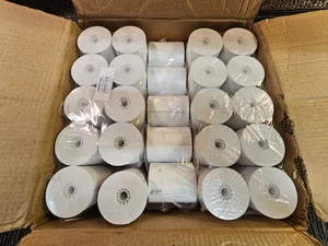 (QTY 50) PointPlus 3 1/8" x 230' Thermal Cash Register POS Paper Roll 105RR13040 - Picture 1 of 9