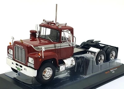 Ixo 1/43 Scale TR212.22 - 1966 Mack R-Series Truck - Dark Red - Image 1 of 4