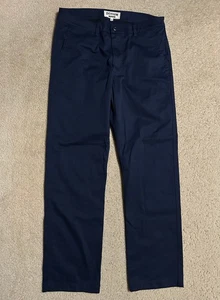 DEVIUM Hose Herren 34 x 31 (Etikett: 32) blau Chino gerade Made in USA - Bild 1 von 18