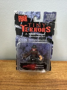 A Nightmare of Elm St FREDDY KRUEGER Figure 2009 Mezco Toy Tiny Terrors Fear NEW - Picture 1 of 6