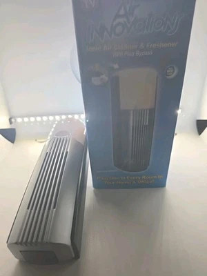 Ambientador filtro purificador de aire iónico enchufe compacto Air Innovations con luz nocturna Foto 1 de 2