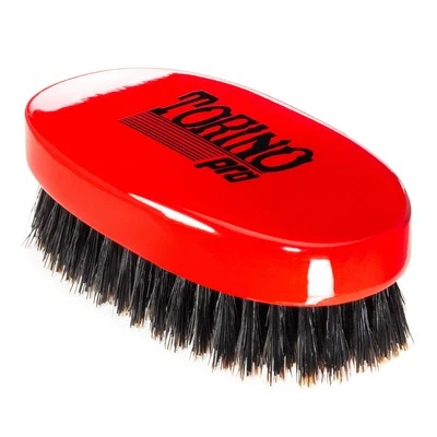 Torino Pro Wave Brush #1000 - By Brush King - Medium Hard Oval Palm/Military 360 - Image 1 of 4