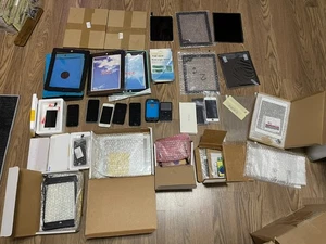35+ Huge Lot of Iphone Ipod and Ipad screens and Parts - Store Closing - P99 - Picture 1 of 1