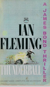 Vintage 1964 James Bond PB / Thunderball / Ian Fleming / Signet 13th Edition - Picture 1 of 1