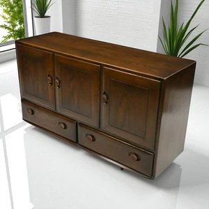 Ercol Windsor Sideboard Model Number 468 Traditional Dark Finish FREE Delivery* - Picture 1 of 24