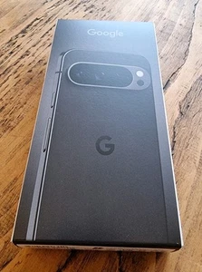 Google Pixel 9 Pro 5G Obsidian 128GB + 16GB Dual-SIM Unlocked Brand New & Sealed - Afbeelding 1 van 5