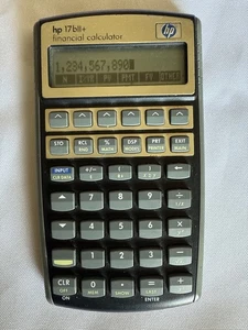 HP 17bll+ Financial Calculator Business Real Estate Investing Finance - Picture 1 of 2