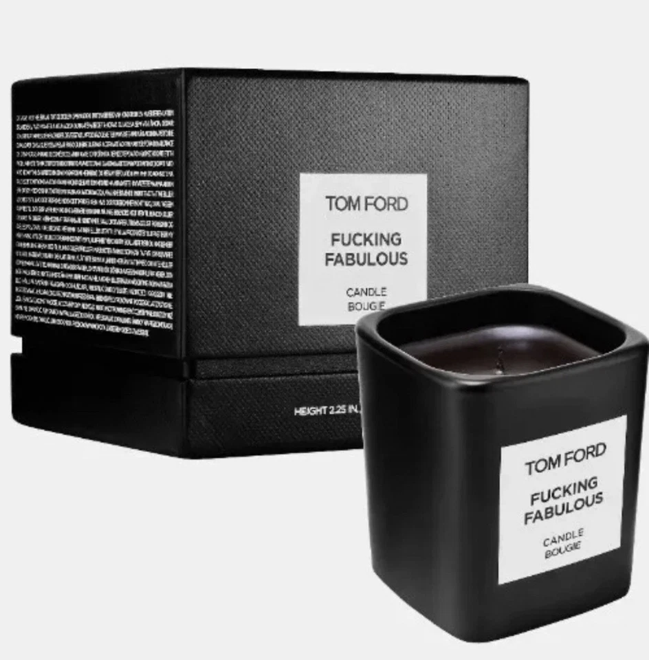 Vela Tom Ford F*CKING FABULOUS 7 OZ. Quemado de 40 horas - sellado en caja - venta al por menor de $140 Foto 1 de 4
