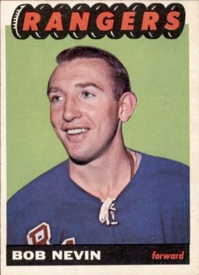 1965-66 Topps Hockey #93 Bob Nevin EX/MT *RC4 - Image 1 of 2