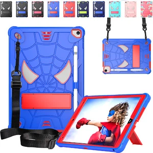 For iPad 5th 6th Gen Mini Air Pro Kids Friendly Gift Shockproof Stand Case Cover - Picture 1 of 23