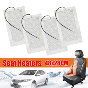 DC 12V Car Seat Heating Pads 12V Warmer Heated Pad Element 65°C 48x28cm - Bild 1 von 20