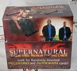 2008 Supernatural Season 3 Trading Cards 1 Sealed Box 24 Packs Inkworks Auto PW - Picture 1 of 3