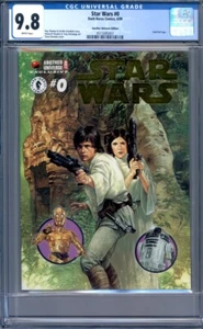 Star Wars #0 Another Universe Edition CGC 9.8 Dark Horse Comics 1999 Gold Logo - Picture 1 of 1