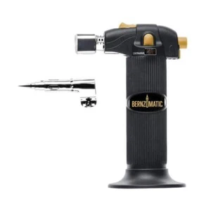 Bernzomatic Butane Torch Detail Soldering Tool Flame Lock Trigger Ignition Tip - Picture 1 of 12