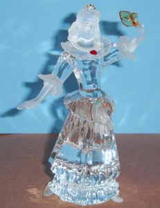 Swarovski Masquerade Columbine Figurine SCS 2000 w/ Plaque-Stand-Paperweight New - Picture 1 of 10