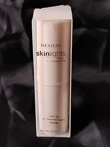 Revlon Skinlights Face Illuminator ( NATURAL LIGHT ) Stick NEW. CC - Picture 1 of 2