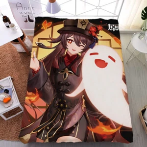59" Ropa de cama Juego Genshin Impact Cosplay Sábana Manta Ropa de cama Y02 - Imagen 1 de 3
