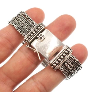 SILPADA Thai Sterling Silver 6 Strand Fox Tail Byzantine Bracelet 7-1/4 inches - Picture 1 of 3