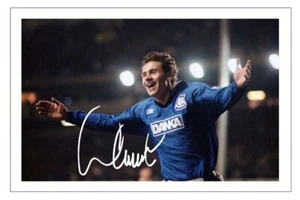 ANDREI KANCHELSKIS signiertes Autogramm FOTO Signatur Geschenkdruck EVERTON Fußball - Bild 1 von 1