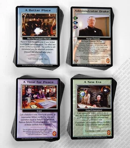 Babylon 5 CCG Psi-Corps Complete Set of 196 Cards 50 Rare M/NM Mint/Near Mint - Picture 1 of 1