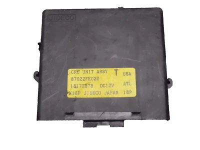 2002-05 SUBARU IMPREZA GT WRX UNIDADE DE CONTROLE DE CRUZEIRO FABRICANTE DE EQUIPAMENTO ORIGINAL P/N 87022FE020 - Imagem 1 de 4