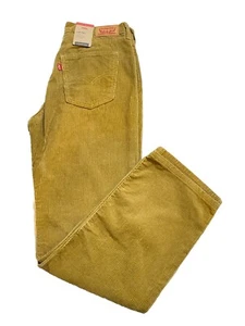 Levi’s Mid Rise Low Pro Women Straight Leg Corduroy Pants 28 x 30 NEW - Picture 1 of 8