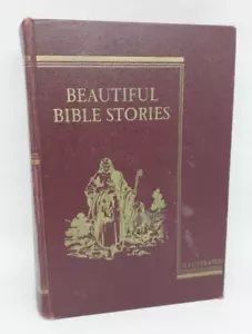 Beautiful Bible Stories Illustrated 1948 Rev. Charoes P Roney Hertel Book - Imagen 1 de 9