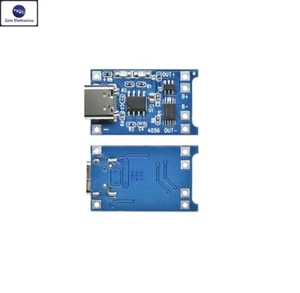 2PZ MODULO TP4056 TYPE-C USB CARICABATTERIA 5V LITIO RICARICA PROTEZIONE. - Imagen 1 de 1