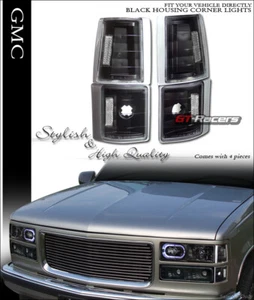 Luces de esquina de estacionamiento negras para camión/SUV CMC C10 CK 1994-2000 - Imagen 1 de 3
