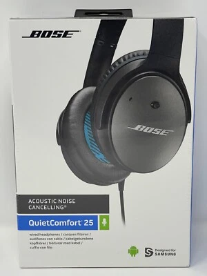 Bose QuietComfort 25 QC25 Noise Canceli Ear-Cup Headphones Apple Android Samsung - Image 1 of 4