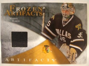 2010 Upper Deck Artifacts Retail Frozen Jersey #FAR-MT Marty Turco Dallas Stars